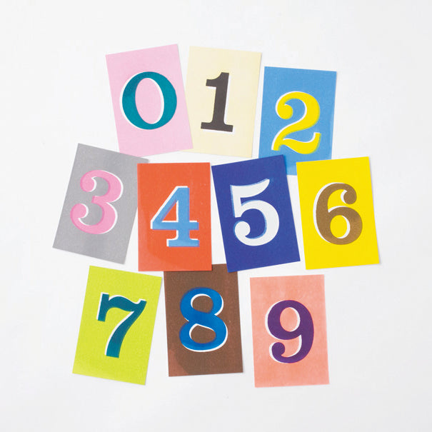 ナンバーポストカード – 水縞