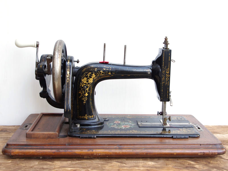 Seidel & Naumann ドイツ製 手回しミシン 足踏みミシン・手回しミシン