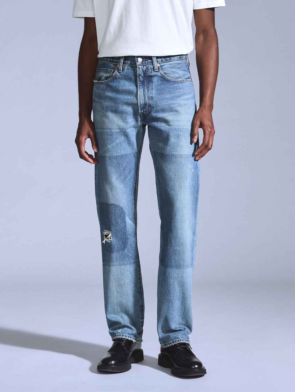 BLUETAB™ 90's 505™ レギュラーフィット ミディアムインディゴ MADE IN