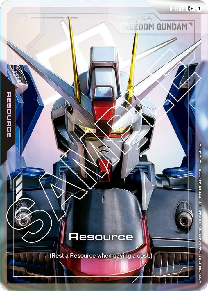 Resource (R-008) (C+) - Newtype Rising - Gundam Card Game