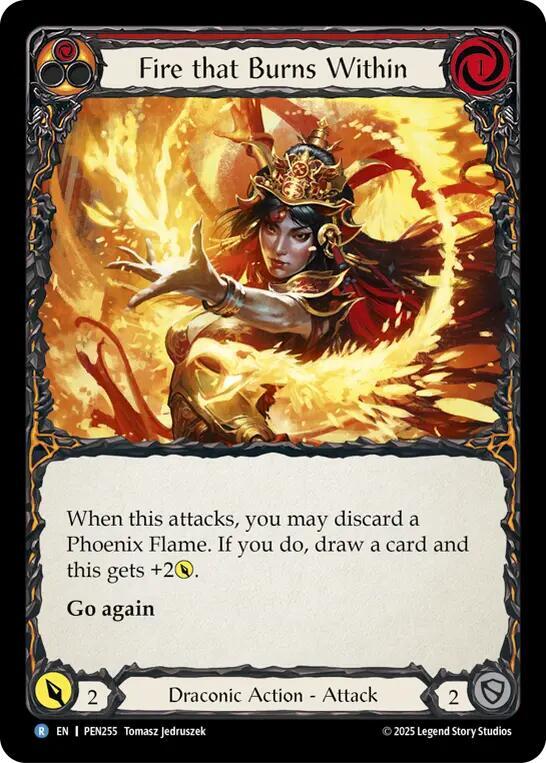 Fire that Burns Within - Compendium of Rathe - Flesh and Blood TCG