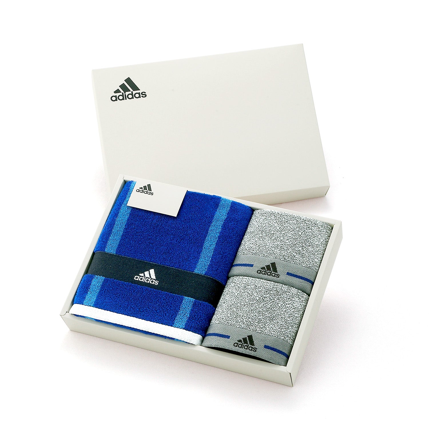 adidas』エーベル タオルギフト (タオルハンカチ×2 スポーツタオル×1