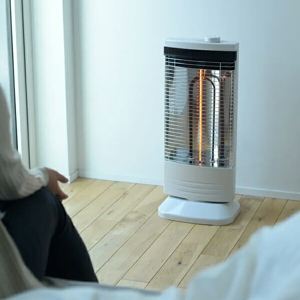 楽天市場】トヨトミ 速暖遠赤外線カーボンヒーター EWH-CS100P(W