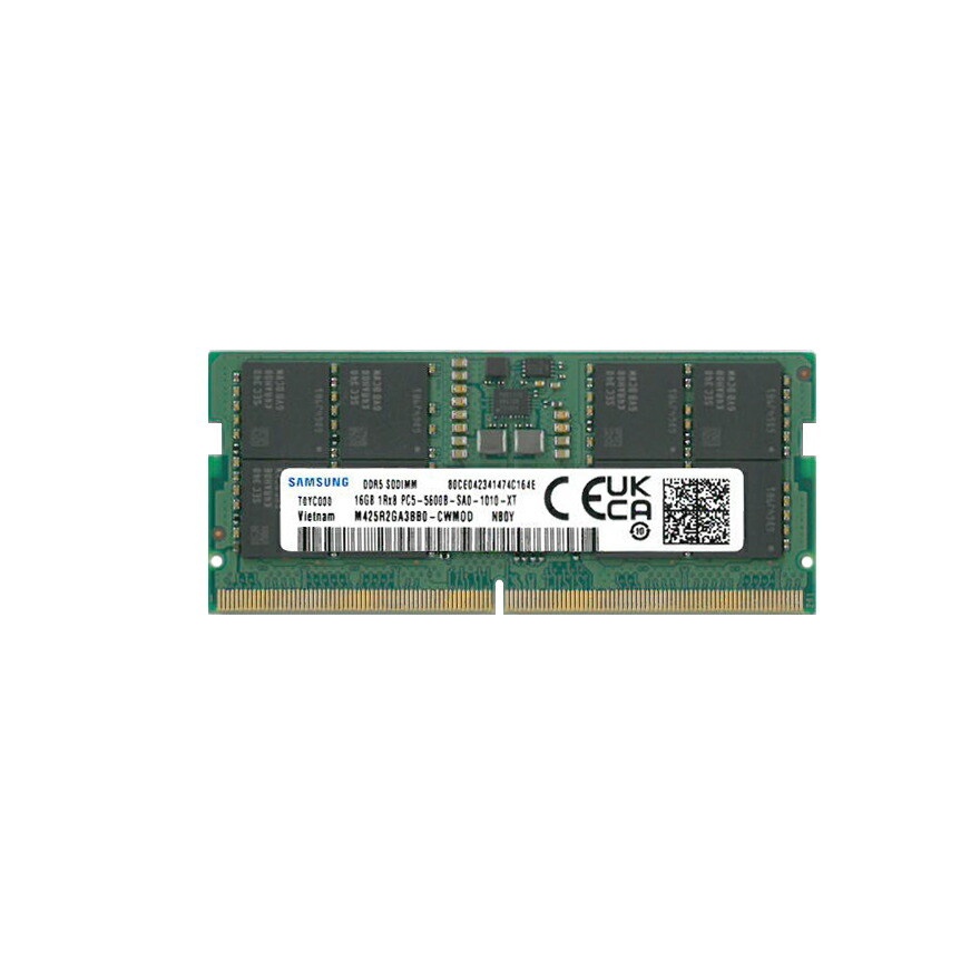 美品Samsung 8GB DDR5 & 8GB DDR5メモリセット 美品Samsung 8GB DDR5