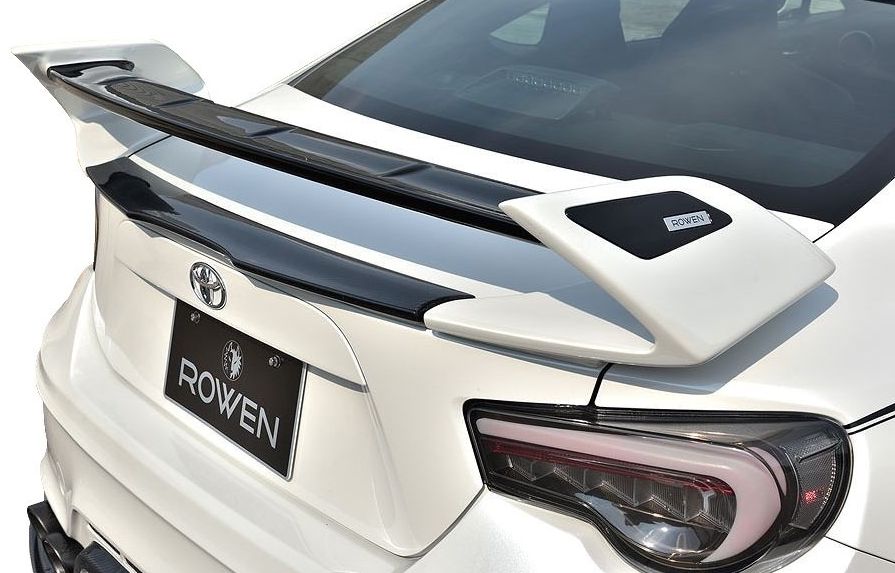 楽天市場】トヨタ 86 前期 後期 ZN6 ROWEN リア ウイング（角度固定式