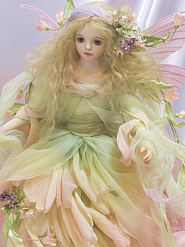 楽天市場】若月まり子 創作ビスクドール「妖精 フィオネラ」若月まり子