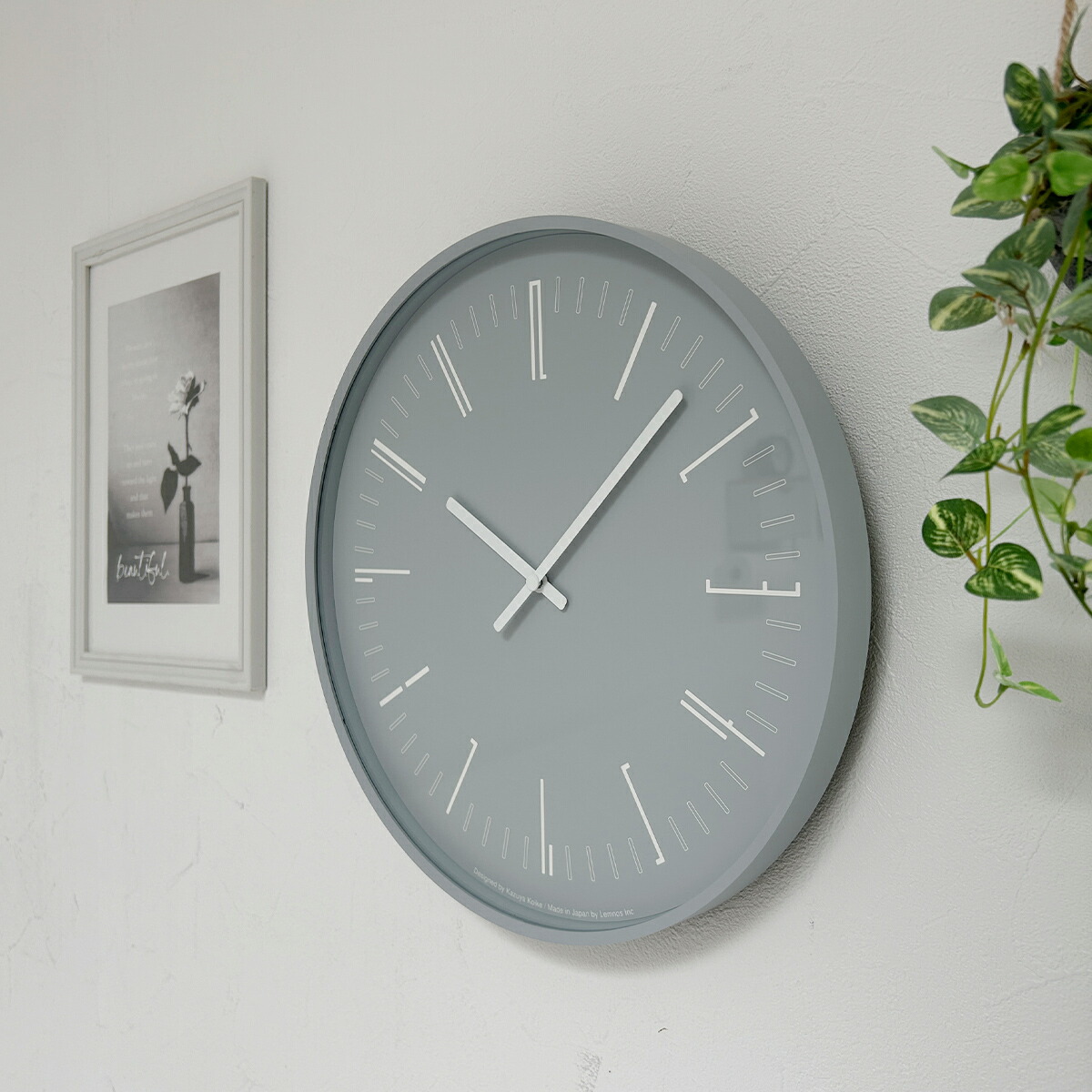 楽天市場】掛け時計 おしゃれ 壁掛け時計 北欧 Draw wall clockドロー