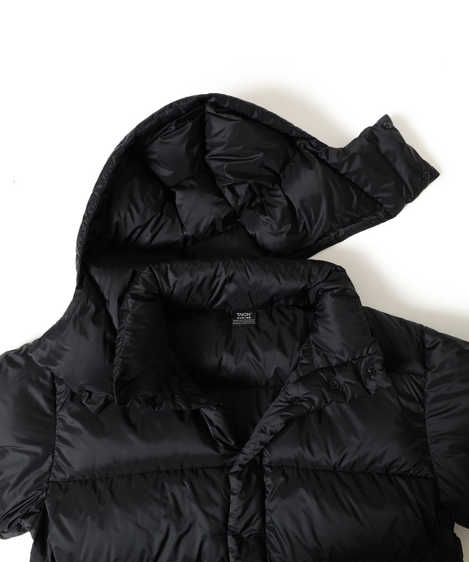 B:MING LIFE STORE by BEAMS｜【別注】TAION / ダウン フーディー