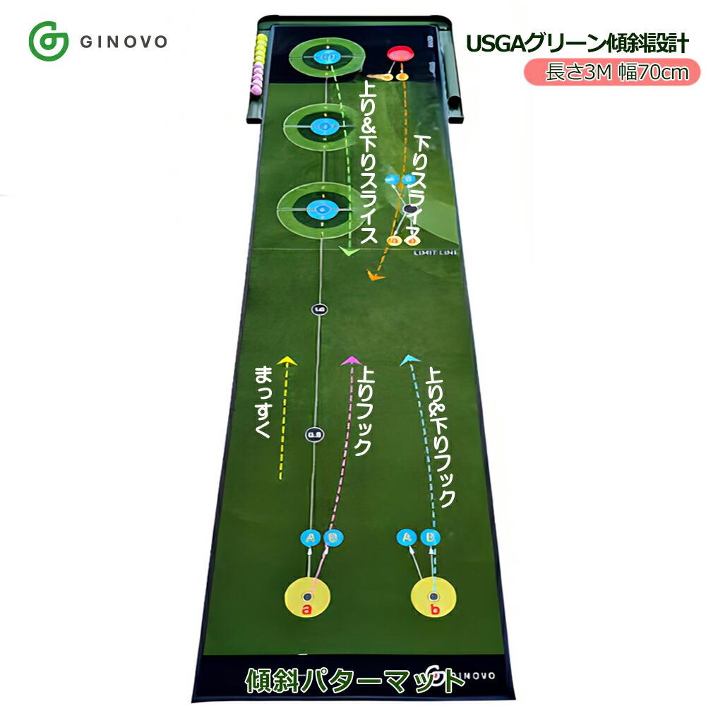 ゴルフ練習器具 パターマット ロング」の人気商品一覧 | 安い商品を