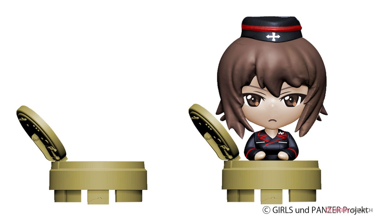 ガールズ＆パンツァー RCバトル戦車道シリーズ ティーガーI 黒森峰女