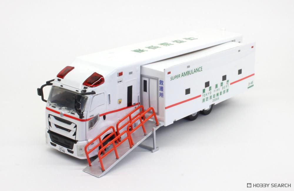 東京消防庁 スーパーアンビュランス 消防救助機動部隊 いすゞギガ (左