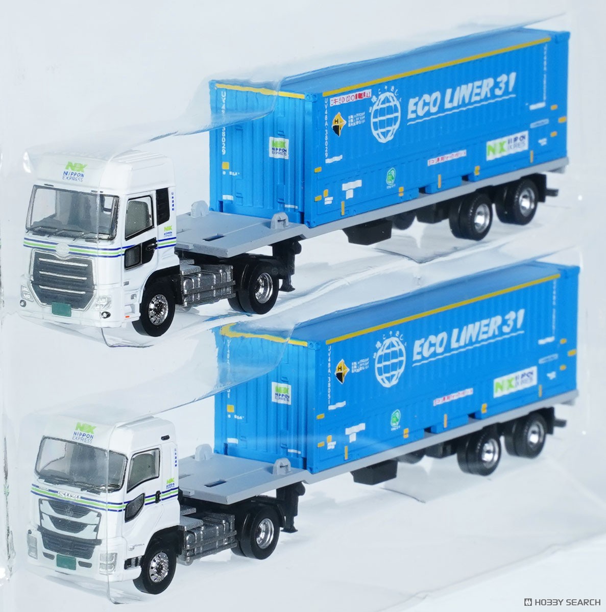 ザ・トレーラーコレクション NX 日本通運 31ftコンテナトレーラー 2台