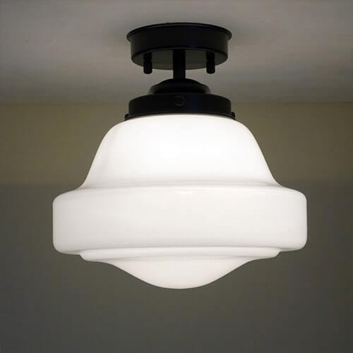 レトロペンダントライト1002 乳白 アトリエ Ansan