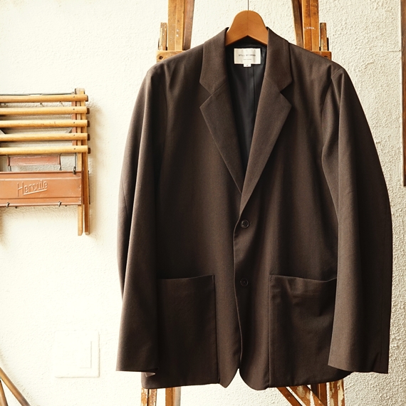 STILL BY HAND 4者混・ヌケ感のあるセットアップジャケット（JK0193