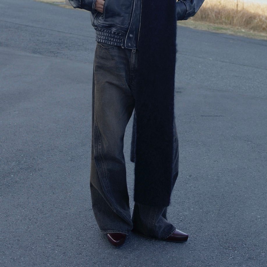 NVRFRGT - 【残りわずか】3D Twisted Wide Leg Jeans | ACRMTSM ONLINE