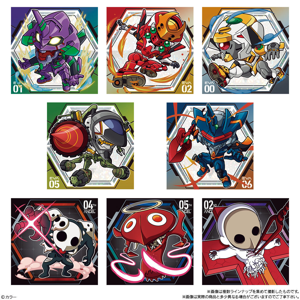 にふぉるめーしょん ヱヴァンゲリヲン新劇場版 シールウエハース補完