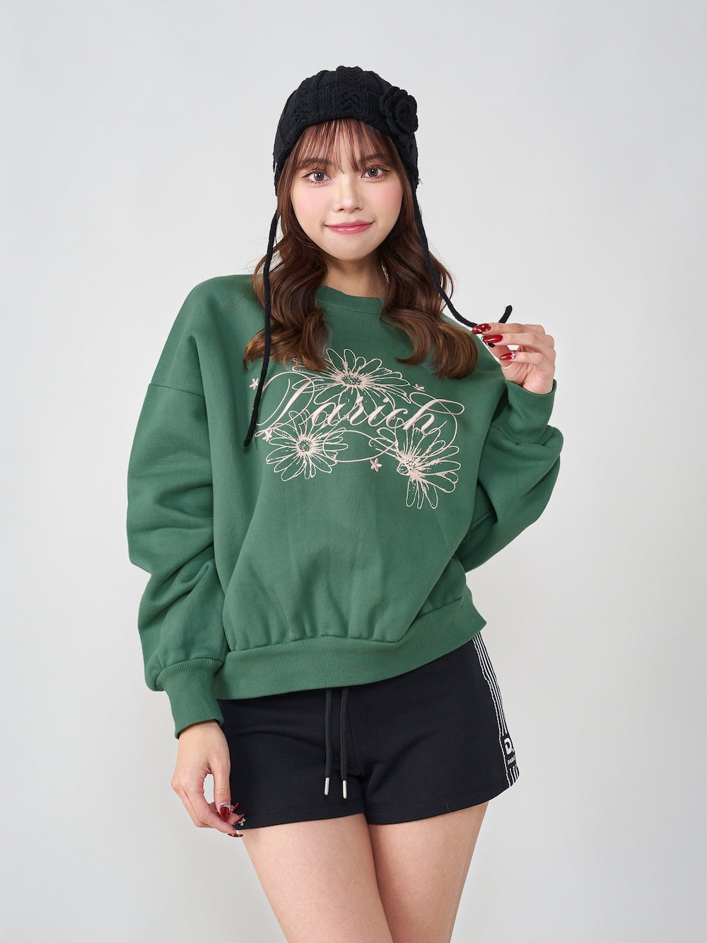 DDロゴジャガードオーバーニットトップス – Darich (ダーリッチ)