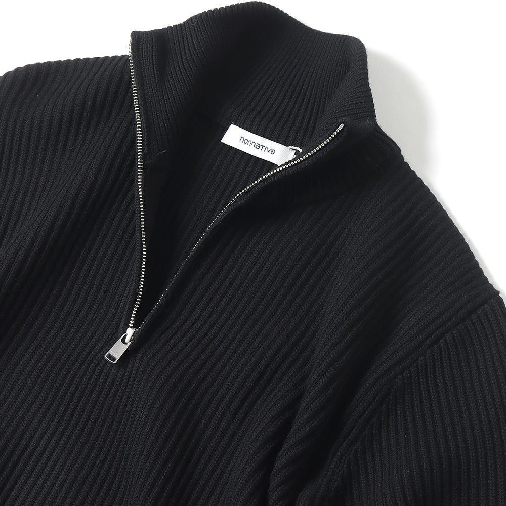 nonnative (ノンネイティブ) DWELLER HALF ZIP SWEATER MERINO