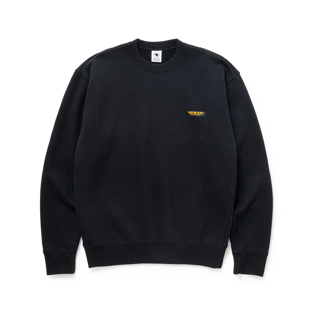 RATS(ラッツ) / FLEECE CREW NECK SWEAT(BLACK)(25'RTC-1101)(クルー