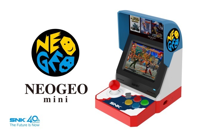 SNK「ネオジオ ミニ(NEOGEO mini)」KOFなど名作40タイトルを収録した