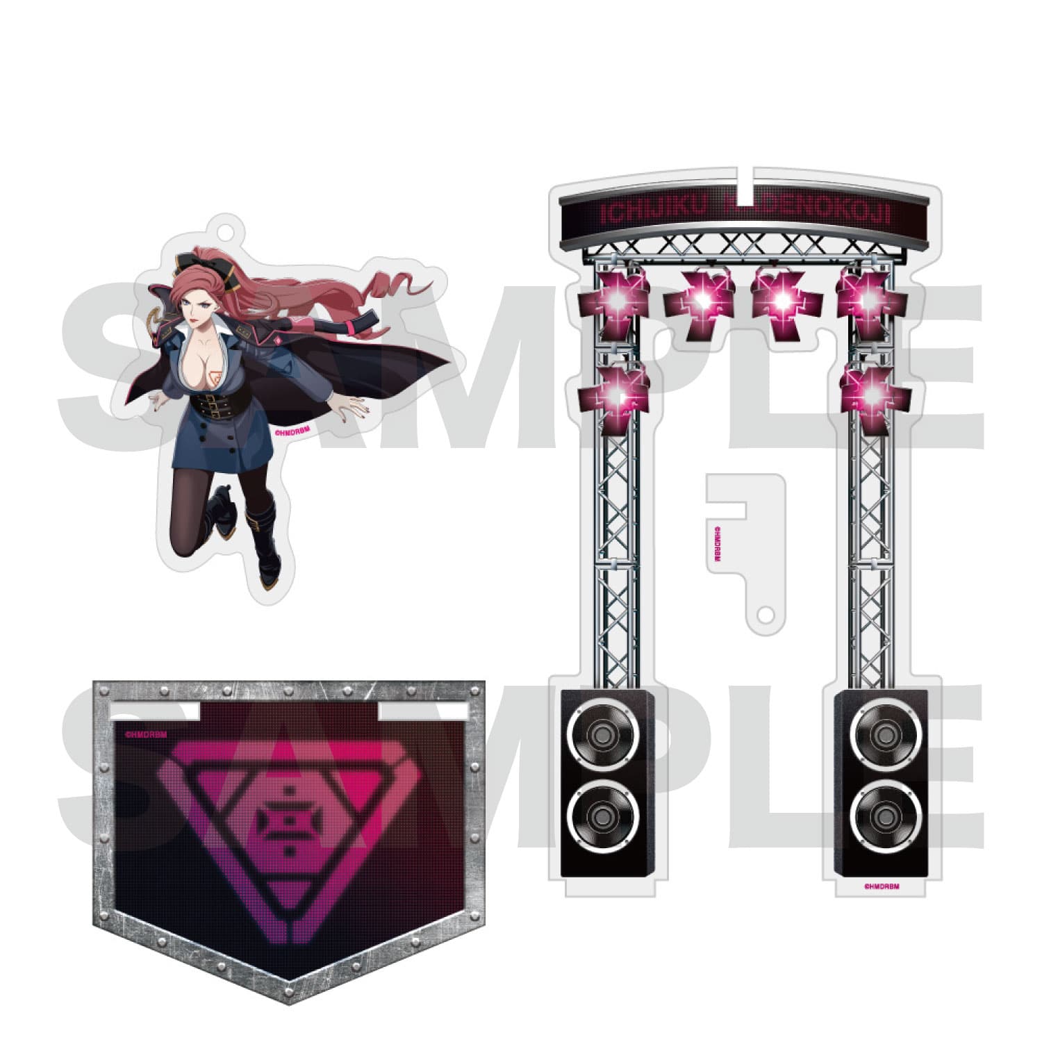 ゆらゆらアクリルスタンド(The movie ver.)東方天 乙統女 ヒプノシス