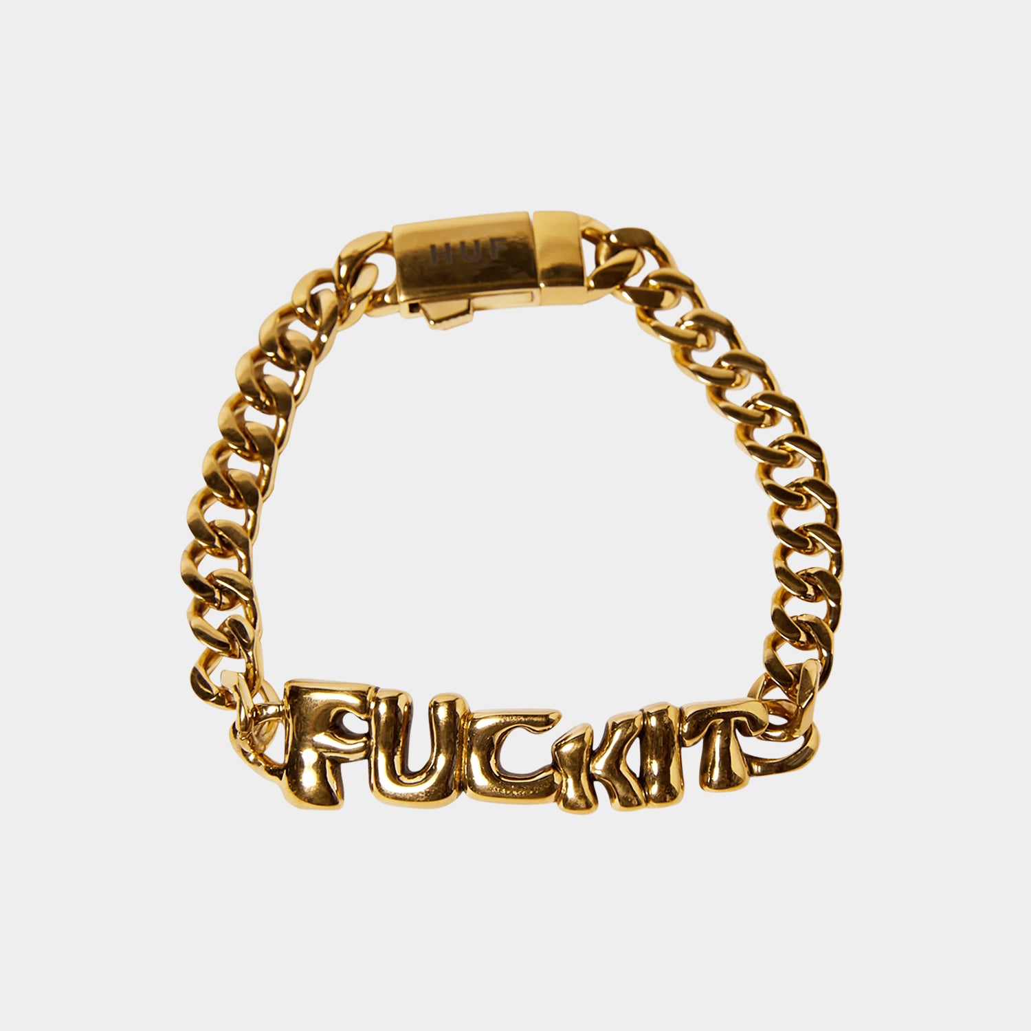FUCK IT WARPED ID BRACELET｜JEWELRY（ジュエリー）｜【公式通販 HUF