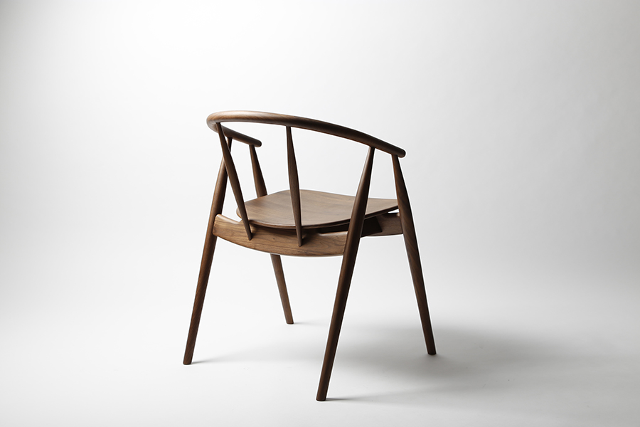 TRUNK2（トランクツー）ダイニングチェア DC1（ウォールナット