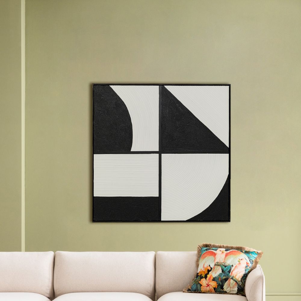 モジュロ 100x100cm フレームピクチャー - アート・インテリア絵画の