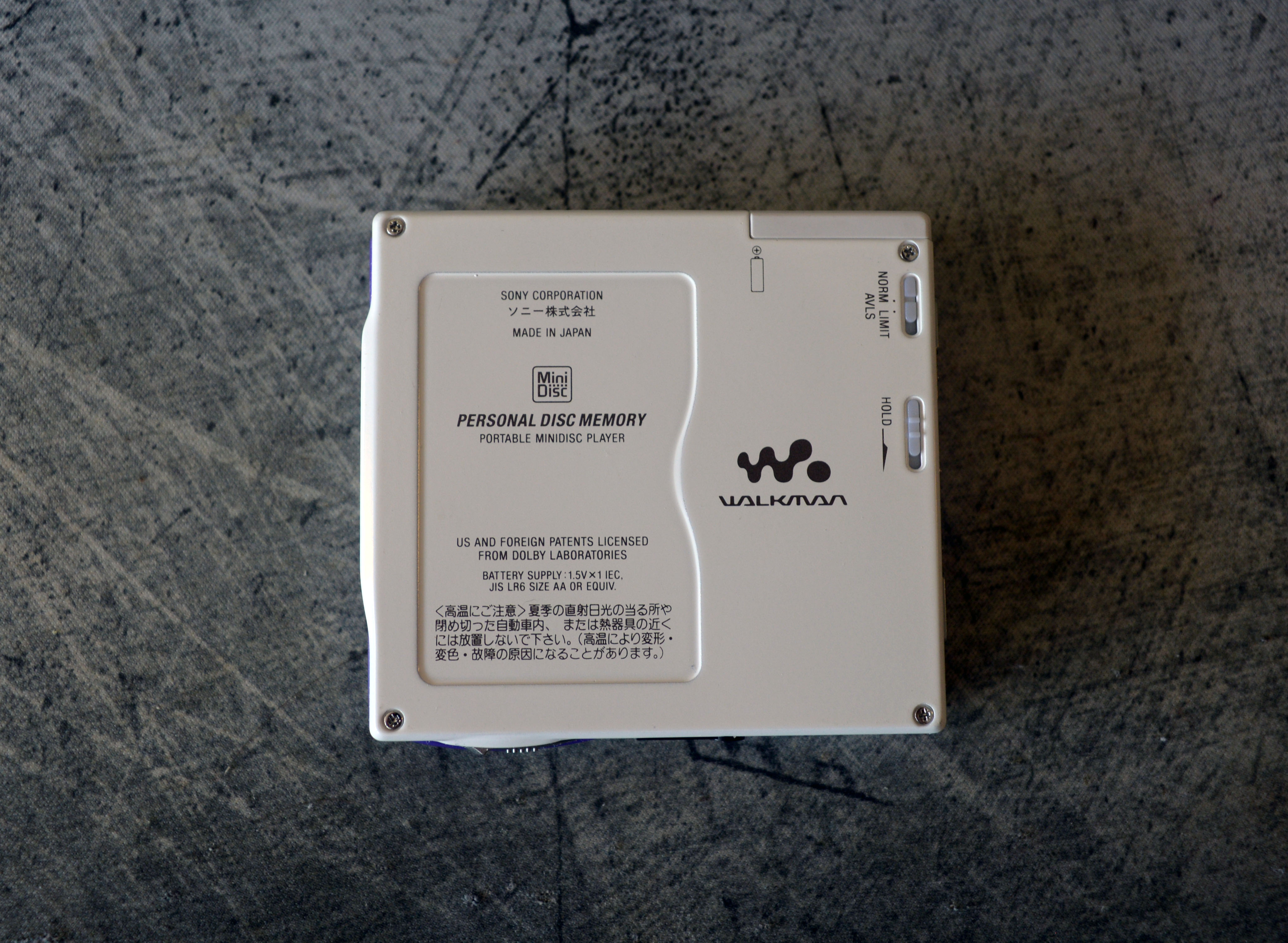 Sony MZ-E700 [MiniDisc Wiki]