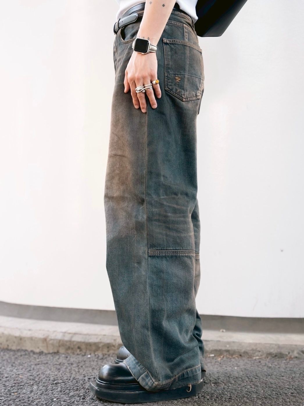 SUBLATIONS - 【先行販売】【25SS】ワイド シーム デニム バギー