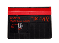 miniDV（ミニDV）テープのDVDダビングが格安の598円税込 | ビデオ