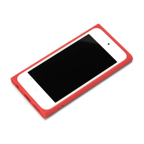iPod touch (第7世代)用 ガラスタフケース [レッド]｜株式会社PGA