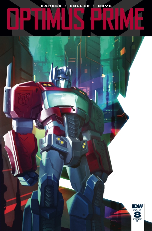 IDW Transformers: Optimus Prime #8 Incentive Cover And