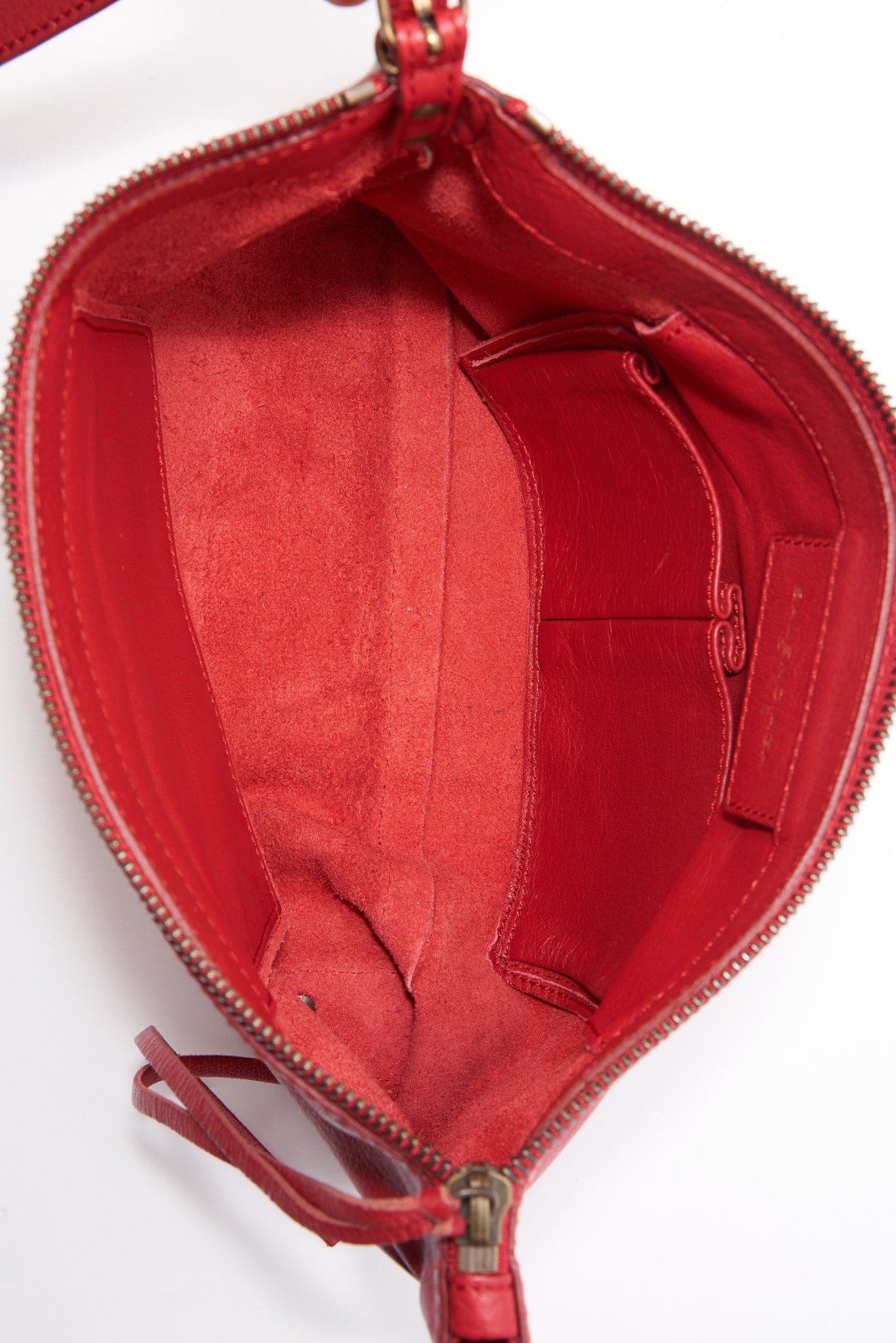 Balenciaga Red Leather City Crossbody Bag – The Hosta