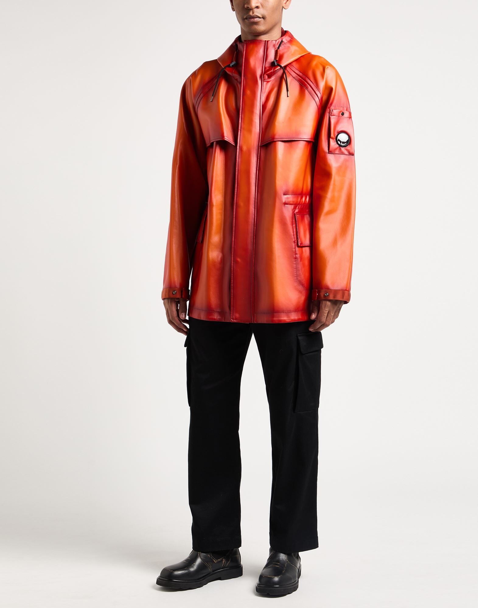 C.P. COMPANY コート＆ブルゾン | モッズコート オレンジ メンズ | YOOX