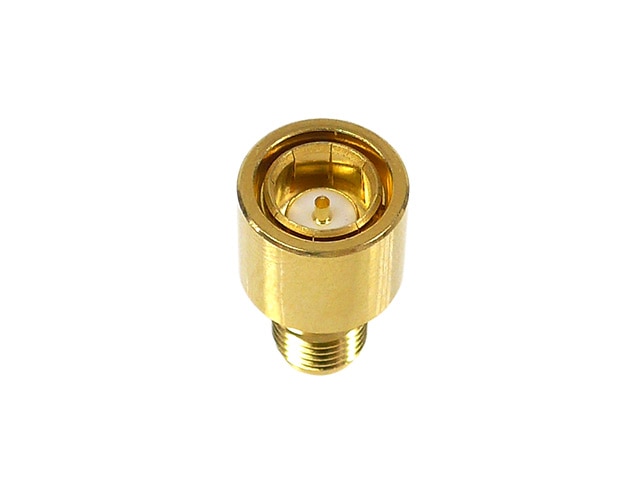 変換コネクター SMA-P(ワンタッチ式)⇔SMA-J: ケーブル・コネクター