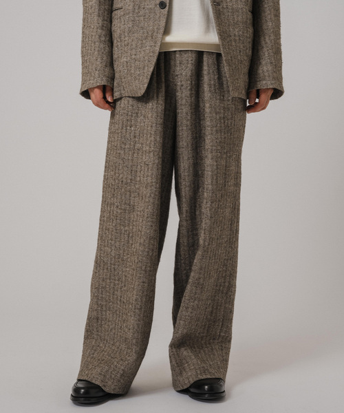 m's braque（エムズブラック）の「Ms BRAQUE for BOUCLE リネンウール