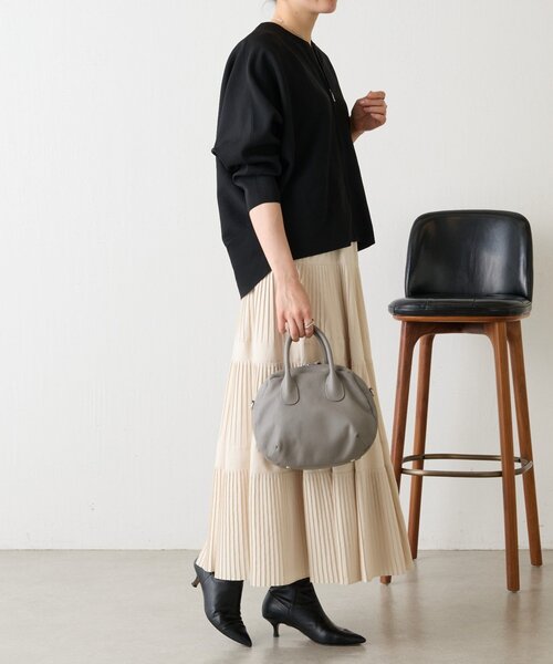 本革》ラウンドミニボストンバック（ボストンバッグ）｜BEARDSLEY