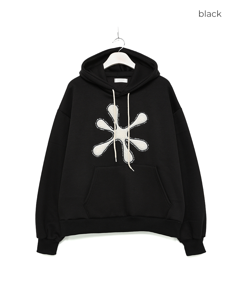 ユニセックス)ビッグ刺繍パーカー | ファッション通販サイト NUGU