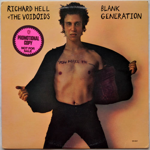 Richard Hell & The Voidoids / Blank Generation (Rare Promo) - DISK