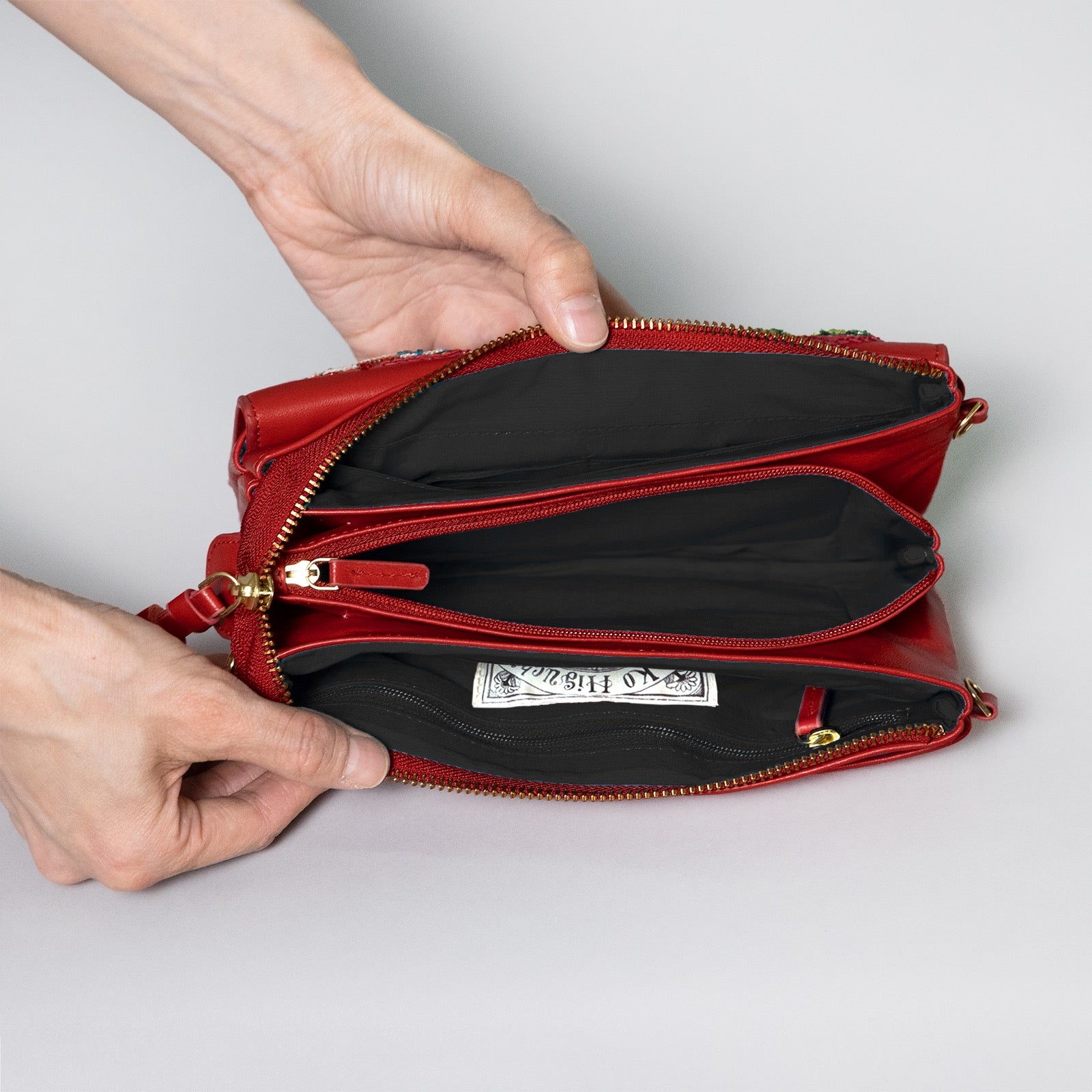 お財布バッグ GUSTAVE（RD） – ボリス雑貨店