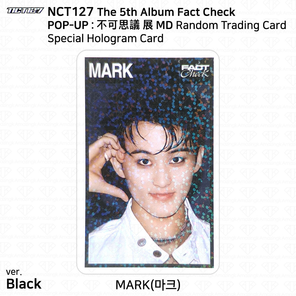 NCT 127 5th Album Fact Check 不可思議 展 MD Random Trading Card