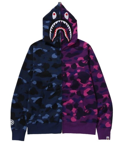 BAPE × COACH shark full zip hoodie A Bathing Ape Size S | eBay