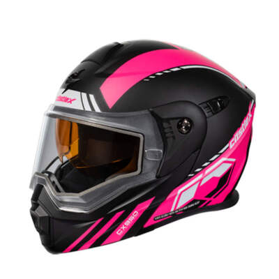 Castle X EXO-CX950 Task Snowmobile Helmet | Pink/Black | X-Small