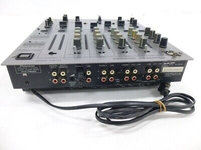 Pioneer DJM-600 DJ Professional Mixer Silver Auto BPM Counter