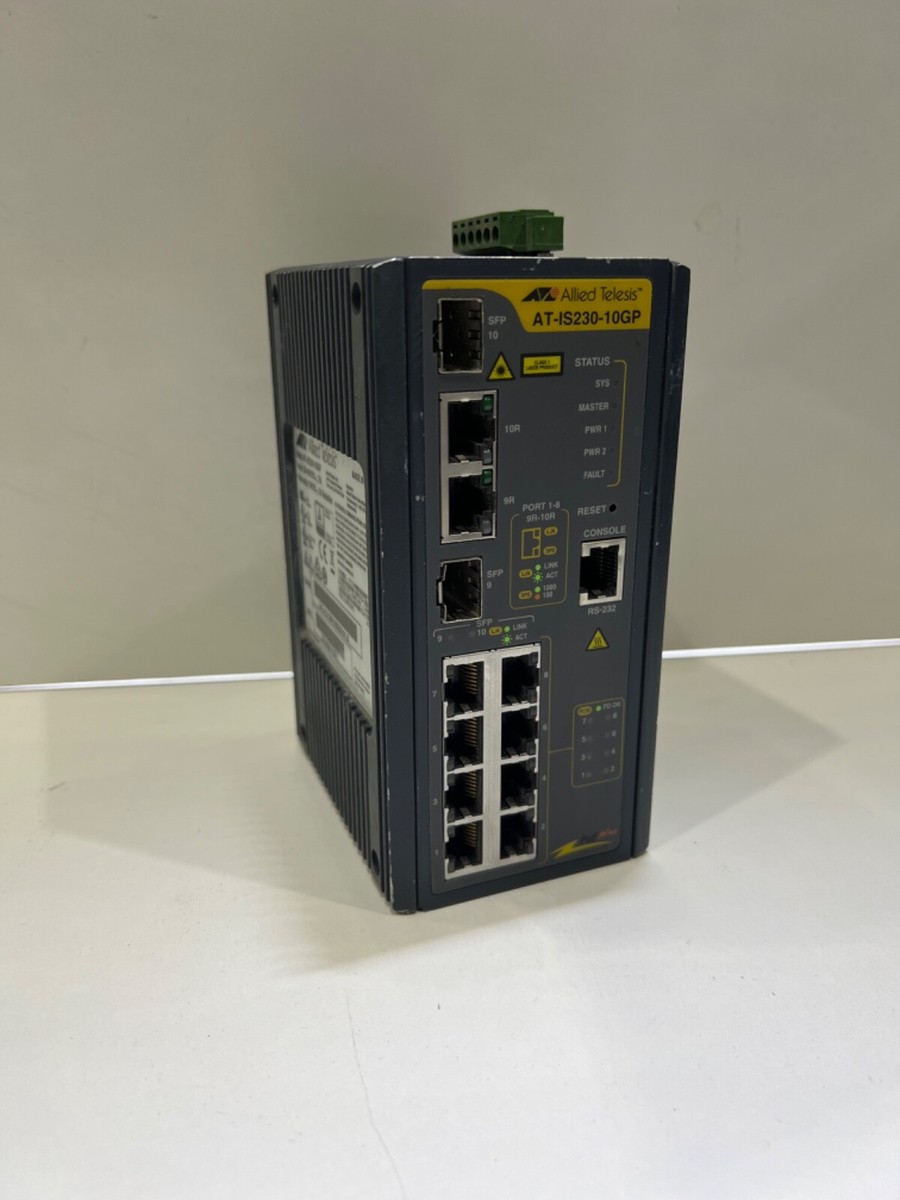 Allied Telesis 8 PORT 10/100/1000TX P Switch - Switch (AT-IS230
