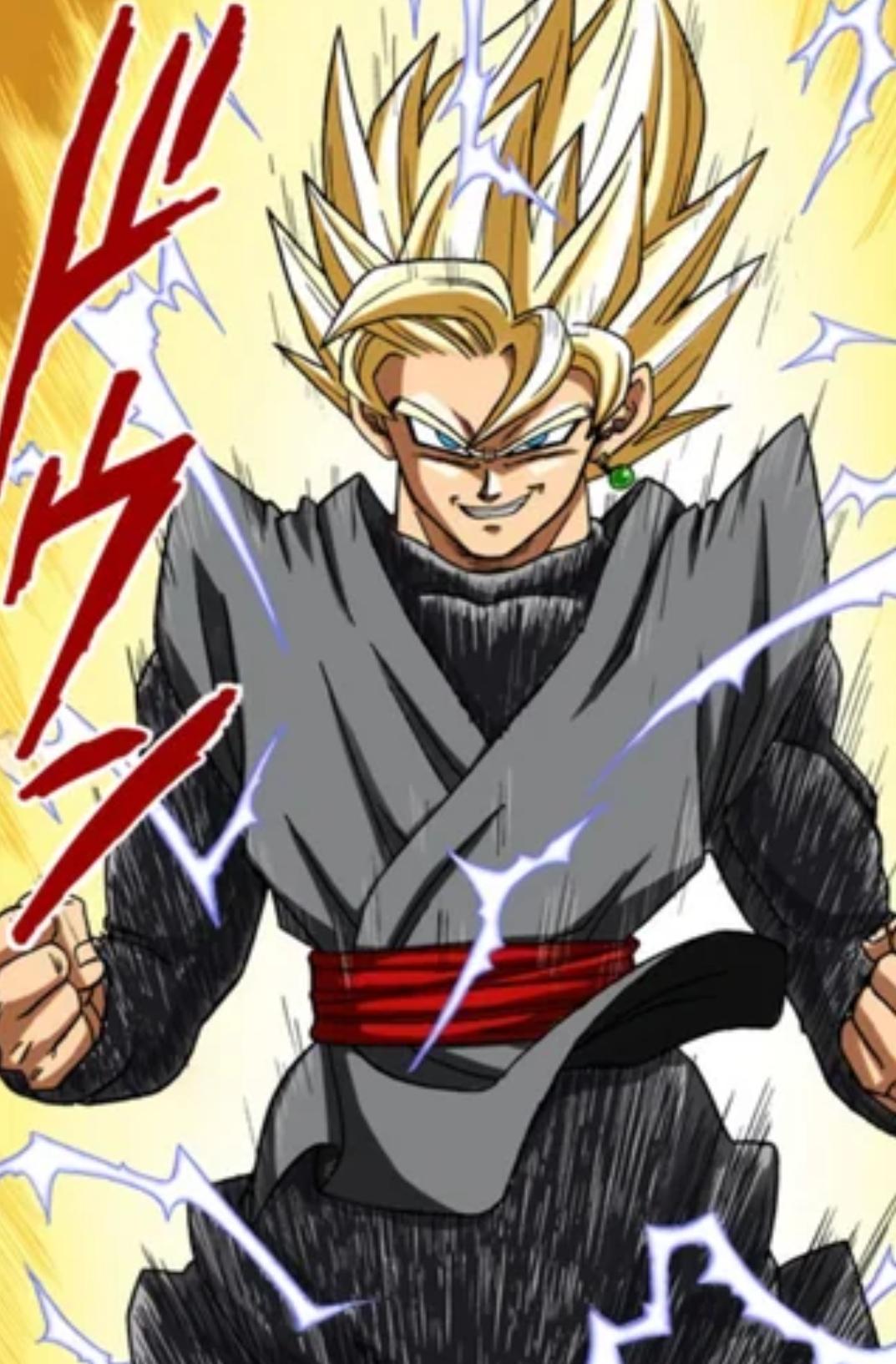 マジで悟空ブラックの超サイヤ人姿、めっちゃ好き。アニメで見れたら