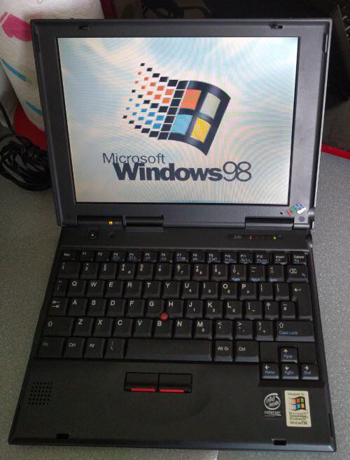 I consider to buy a vintage IBM ThinkPad 240 (picture is sample