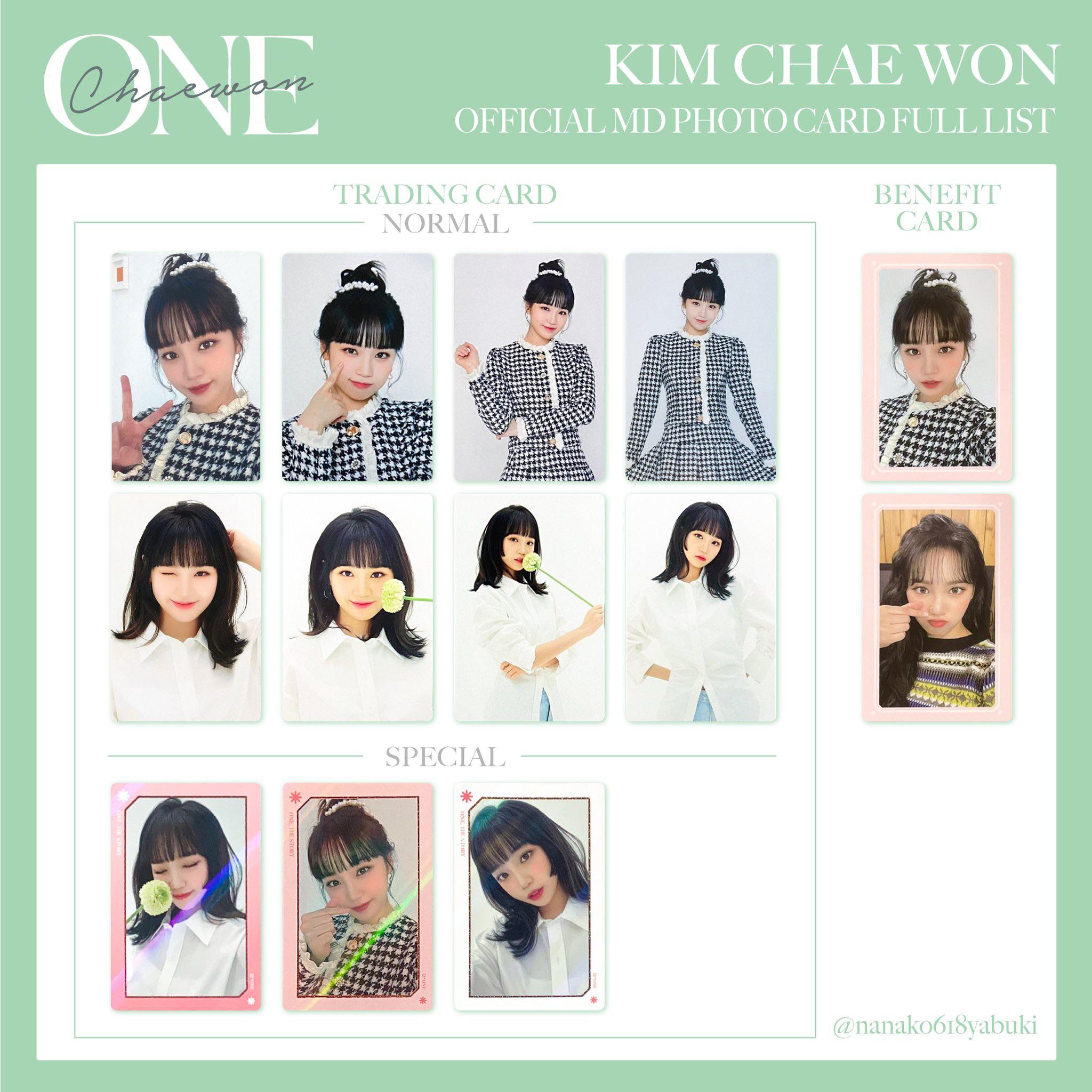 210407 IZ*ONE One The Story Merchandise Benefit And Regular