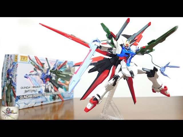 パーフェクトストライクの要素が加わったストライクフリーダム！武装が